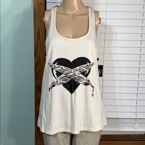 Volcom Mesh Wit U Tank Racerback Large